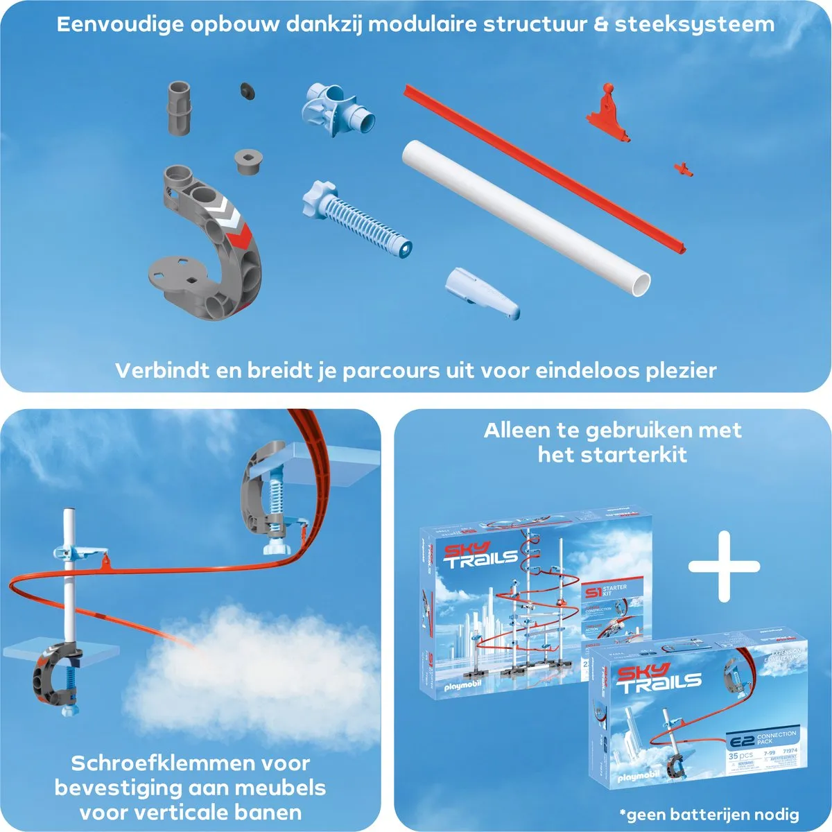 Playmobil Sky Trails Connection Pack 71974 - Uitbreiding