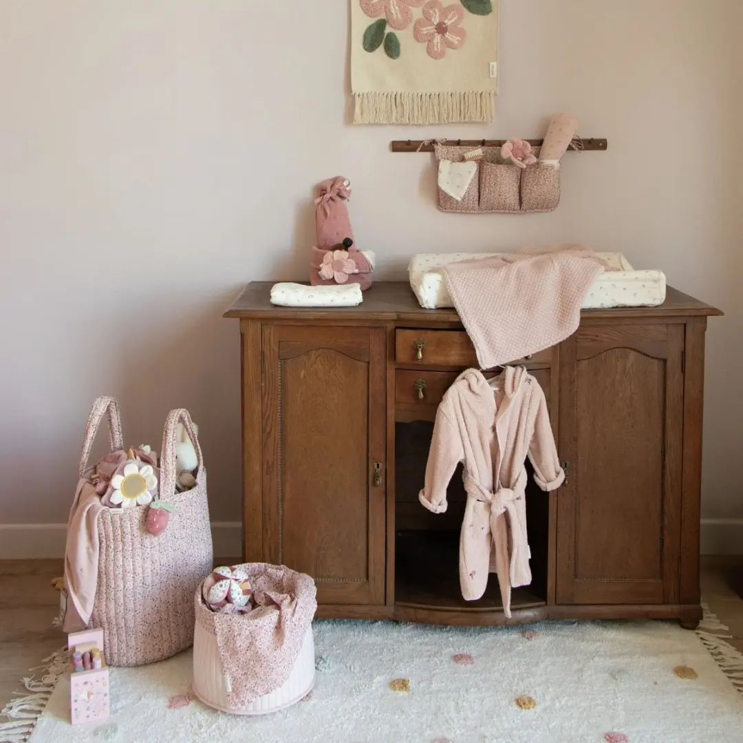 Little Dutch Badjas Meisjes 74/80 - Roze