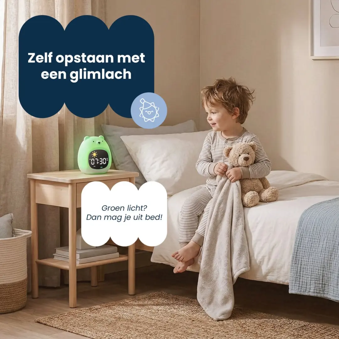 Dutsi Sleepy Luna Slaaptrainer Beer - Nachtlampje & White Noise