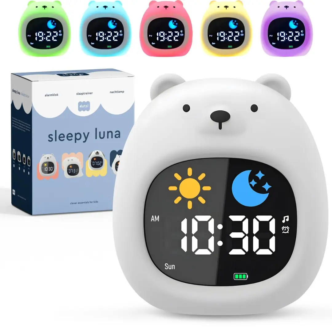 Dutsi Sleepy Luna Slaaptrainer Beer - Nachtlampje & White Noise