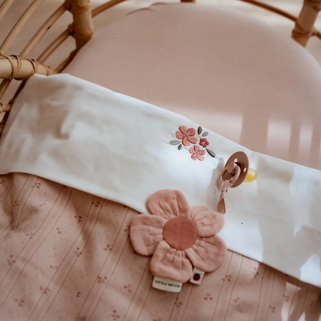 Little Dutch Ledikant Hoeslaken - Roze