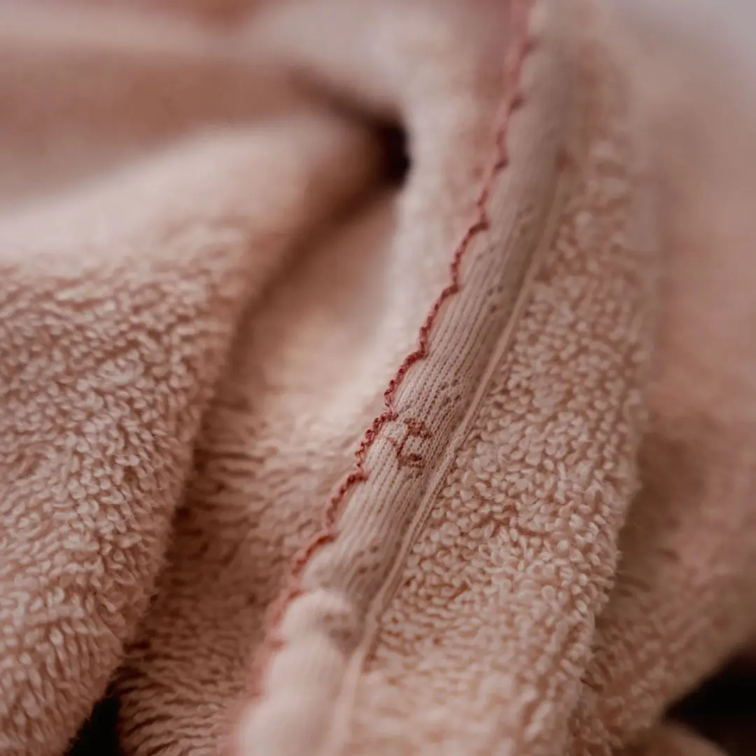 Little Dutch Essentials Badcape - 75x75 - Roze - afbeelding 2 van 6