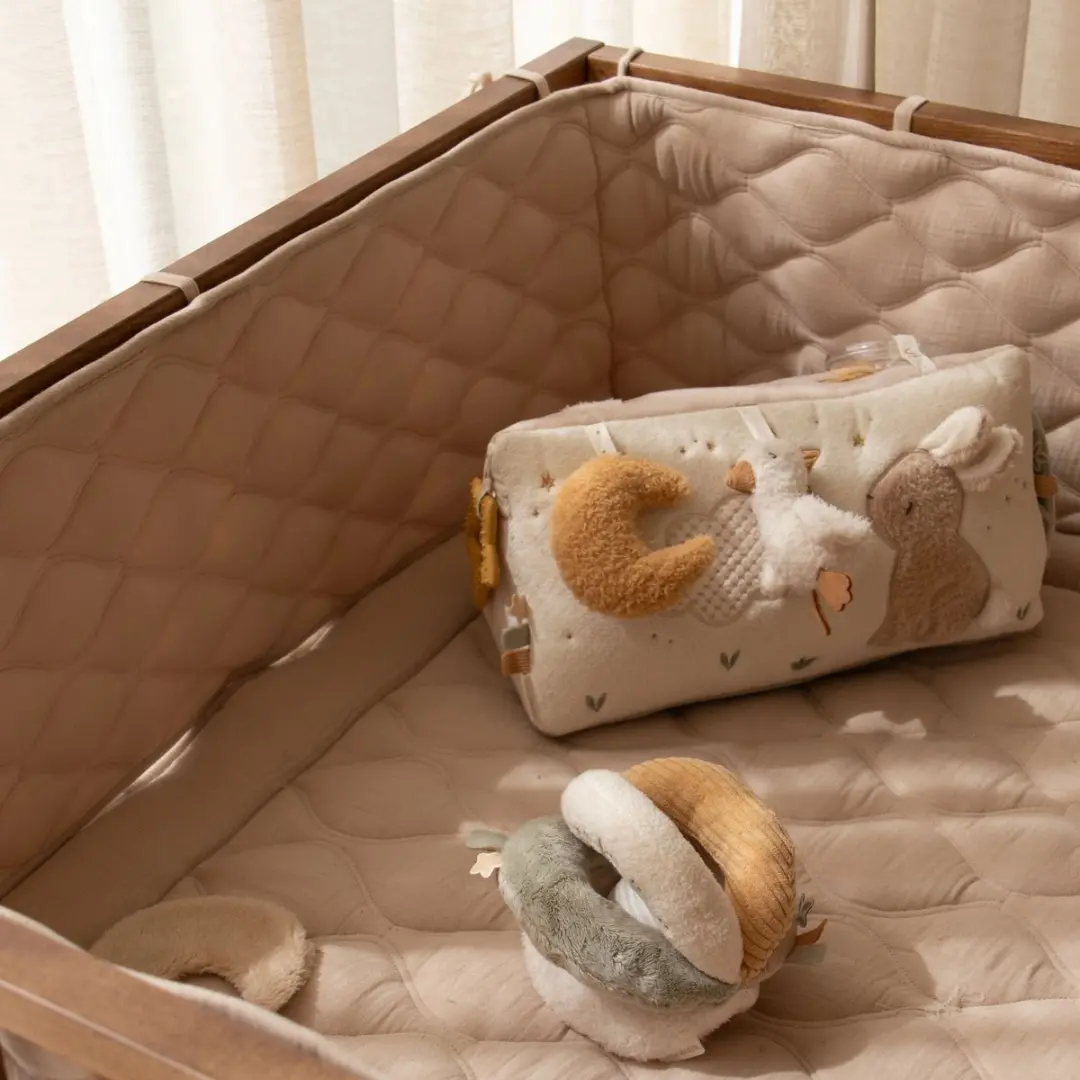 Little Dutch Boxomrander Essentials - Ledikant Beige - afbeelding 3 van 4