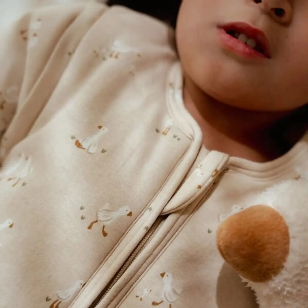Little Dutch Little Goose Slaapzak Winter Beige 90cm
