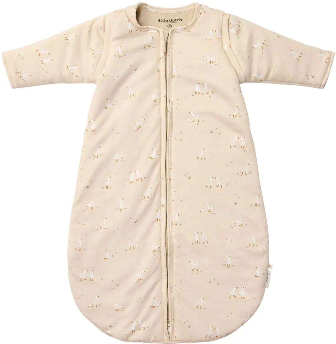 Little Dutch Little Goose Slaapzak Winter Beige 90cm