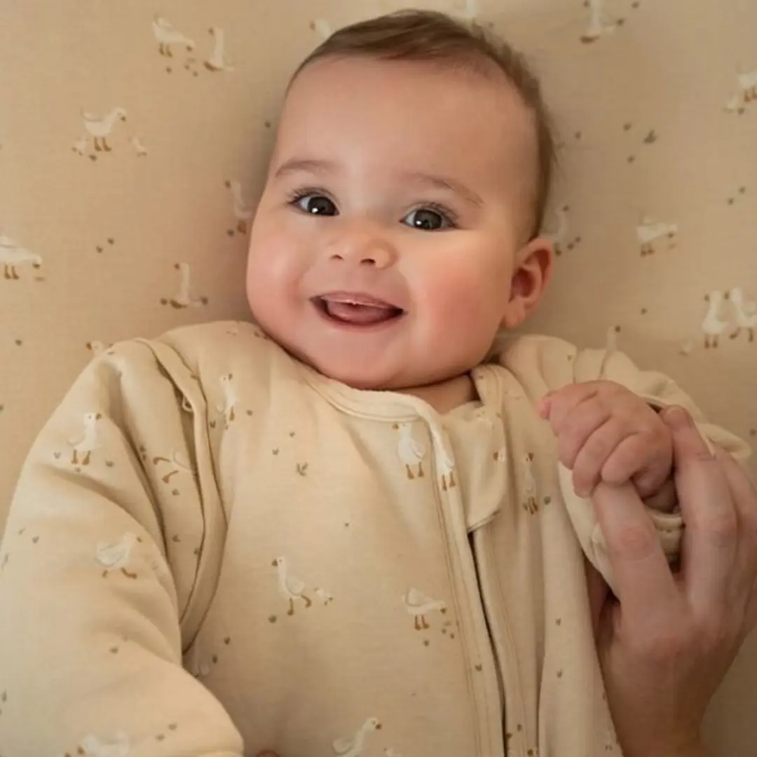 Little Dutch Little Goose Slaapzak Winter Beige 90cm