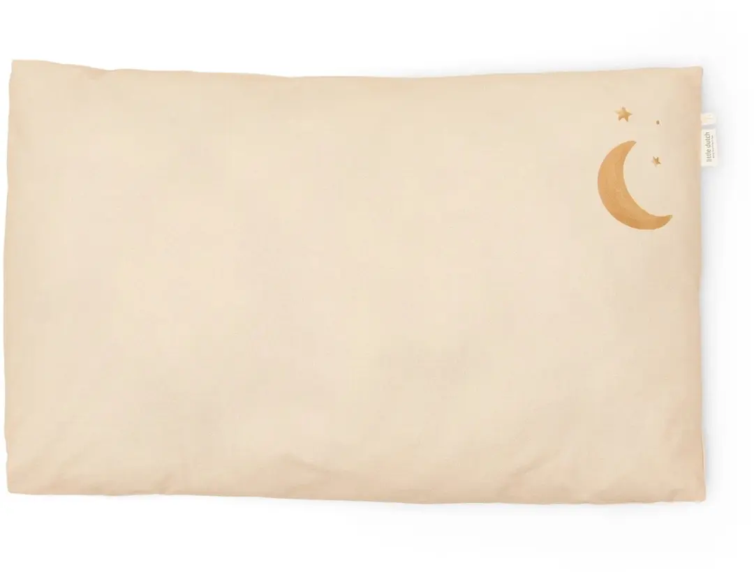 Little Dutch Newborn Naturals Ledikant Dekbedovertrek 100x140cm - Beige