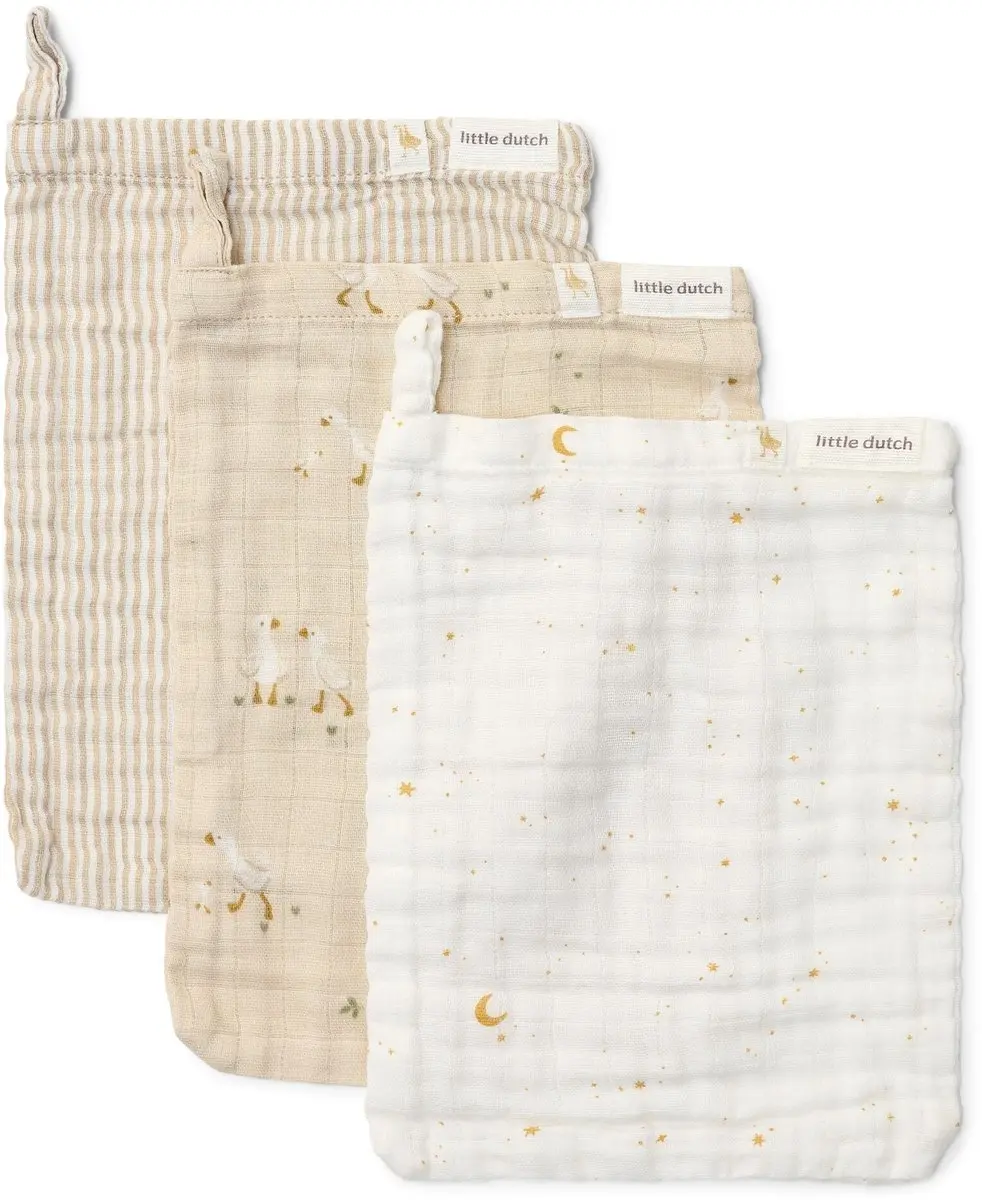 Little Dutch Washandjes Newborn Naturals