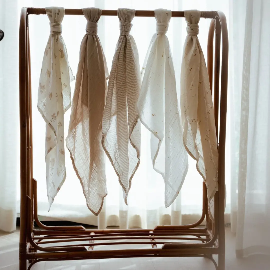 Little Dutch Little Goose Swaddle - Beige - 120 cm