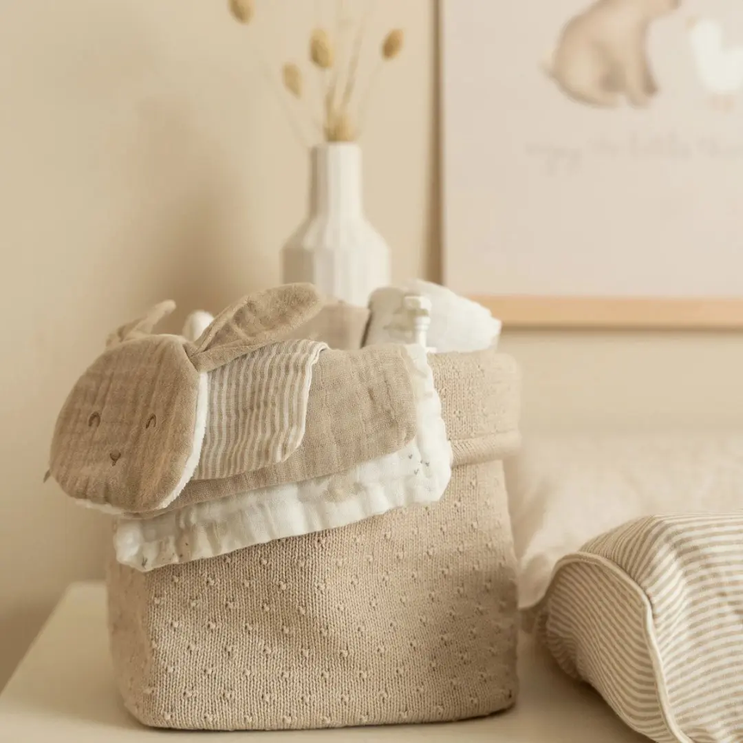 Little Dutch Speendoekje Baby Bunny - Beige - afbeelding 6 van 6