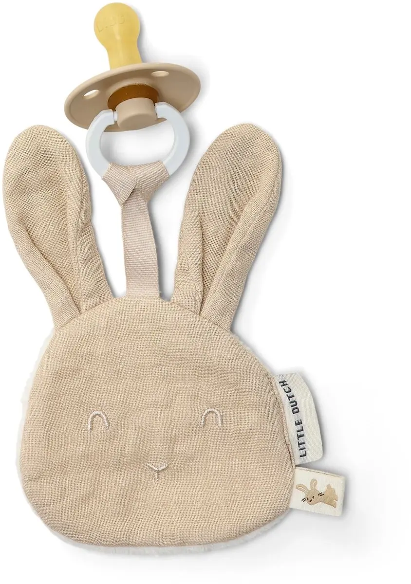 Little Dutch Speendoekje Baby Bunny - Beige