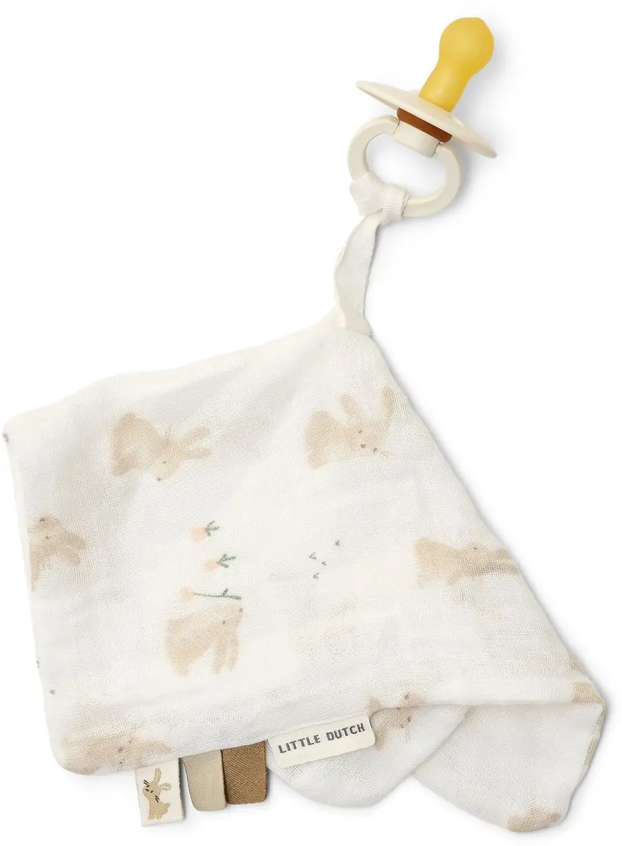 Little Dutch Speendoekje Baby Bunny - Wit