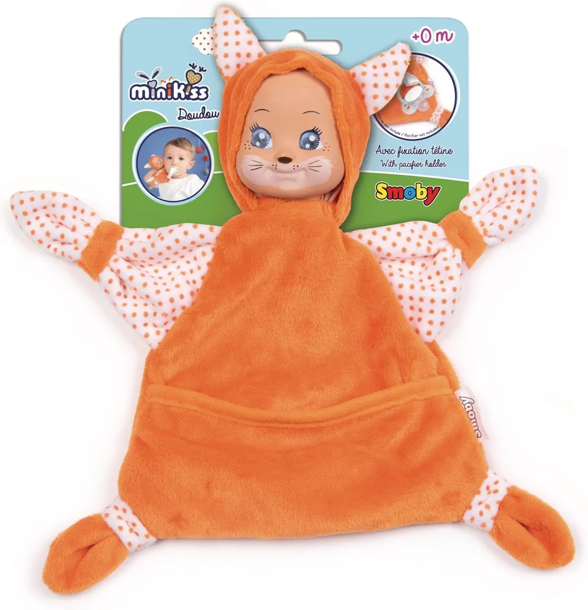 Smoby Knuffeldoekje Konijn - Multicolor