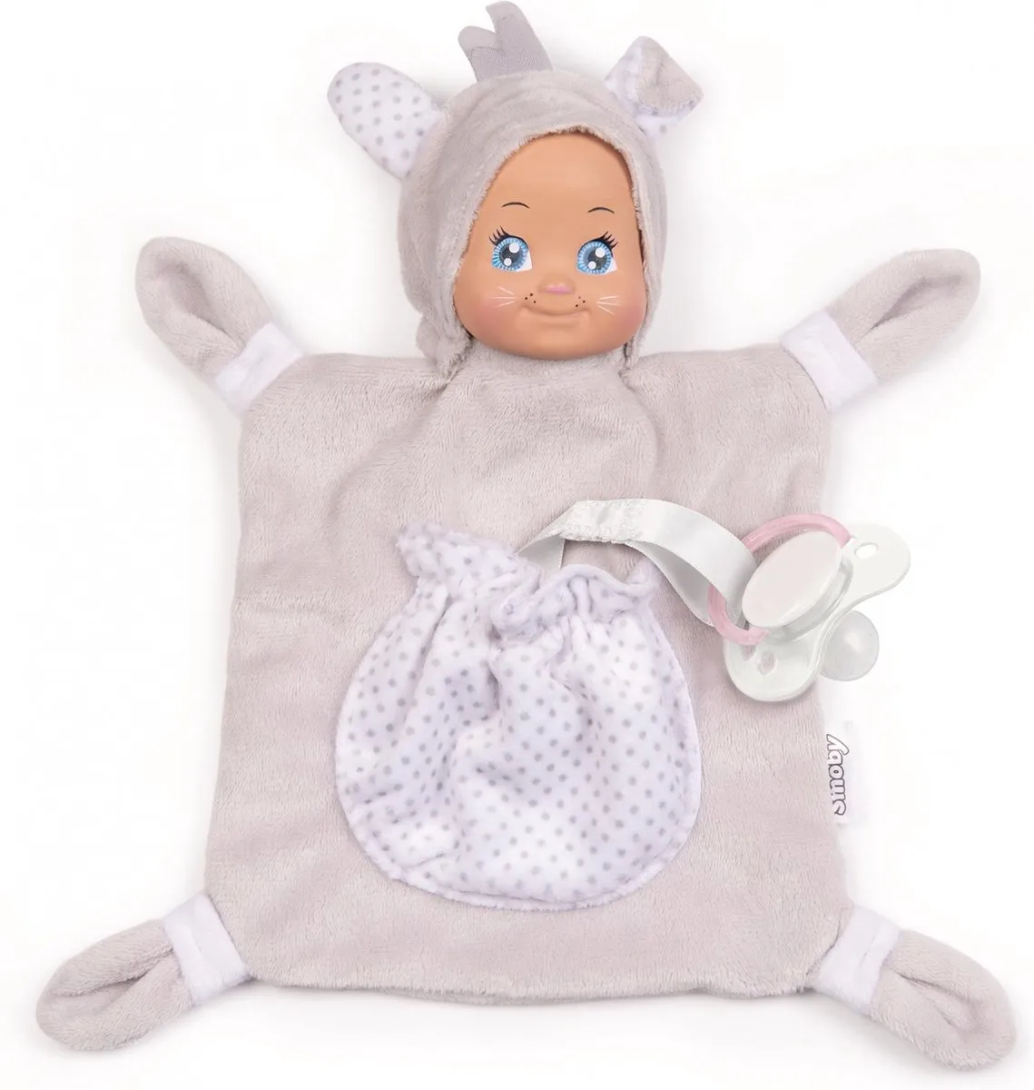 Smoby Knuffeldoekje Konijn - Multicolor