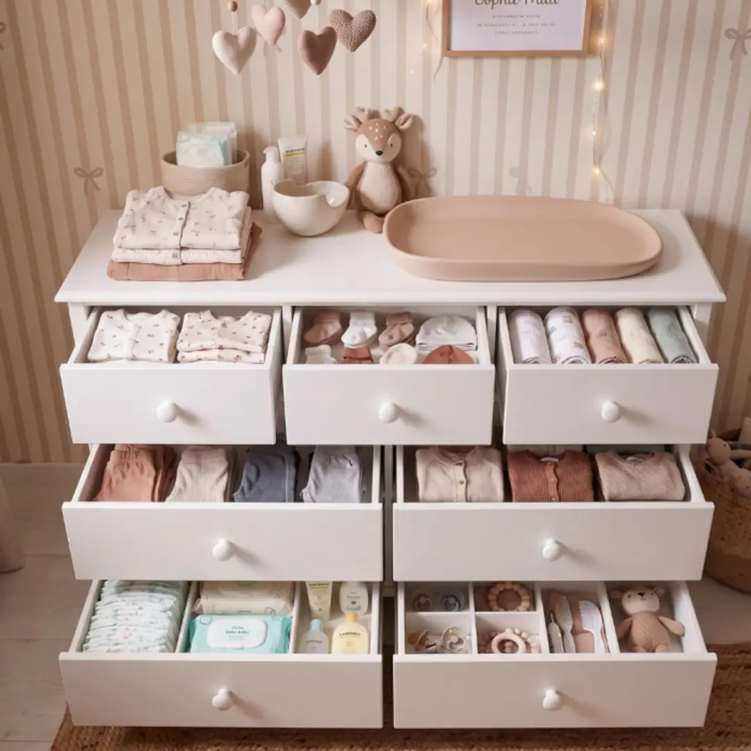 Born Lucky Commode Ronda - Wit