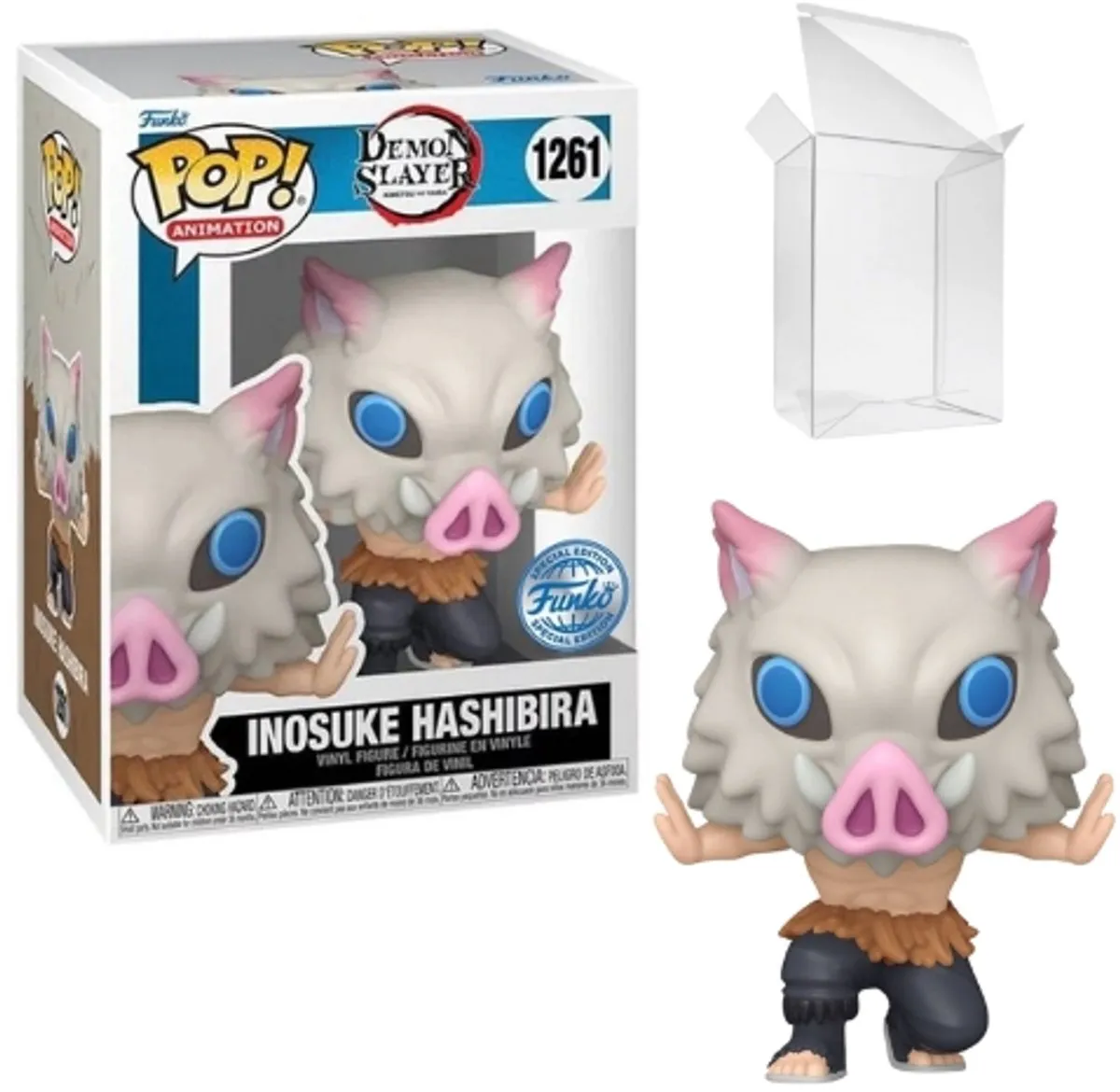 Funko Pop! Demon Slayer Insokuke Hashibira #1261 - Special Edition - afbeelding 6 van 6