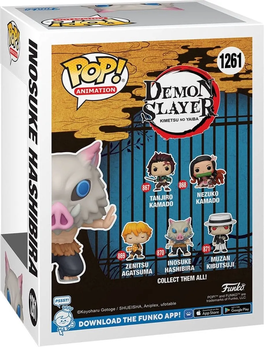Funko Pop! Demon Slayer Insokuke Hashibira #1261 - Special Edition - afbeelding 5 van 6