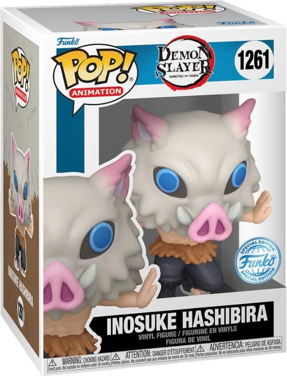 Funko Pop! Demon Slayer Insokuke Hashibira #1261 - Special Edition - afbeelding 2 van 6