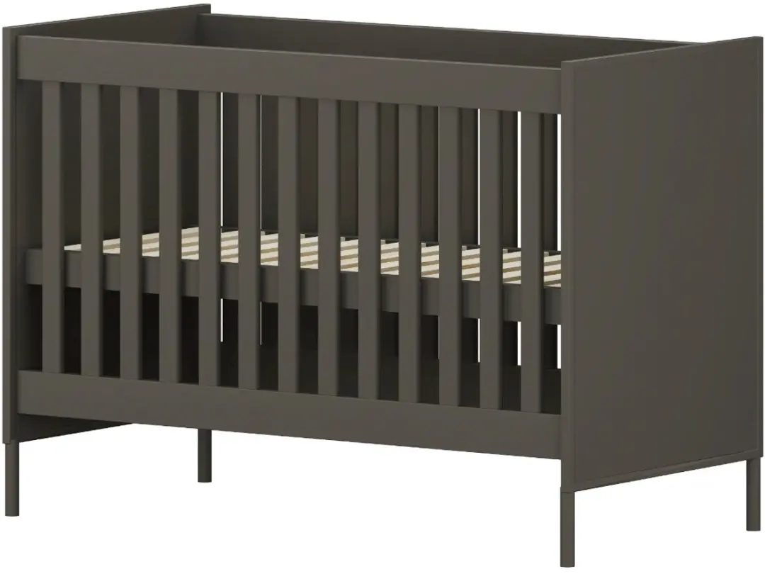 Born Lucky Lissabon Babybed Chocolate 60x120 cm