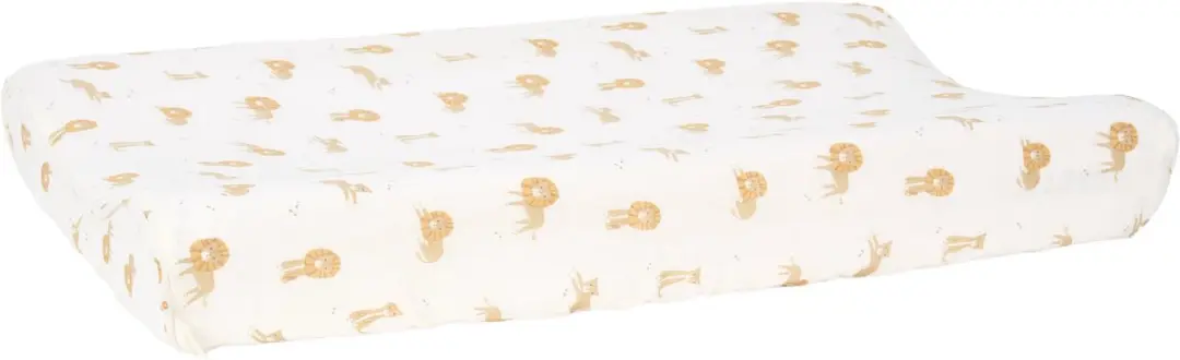 Little Dutch Safari Leo Aankleedkussenhoes 50x70cm - Geel - afbeelding 4 van 4