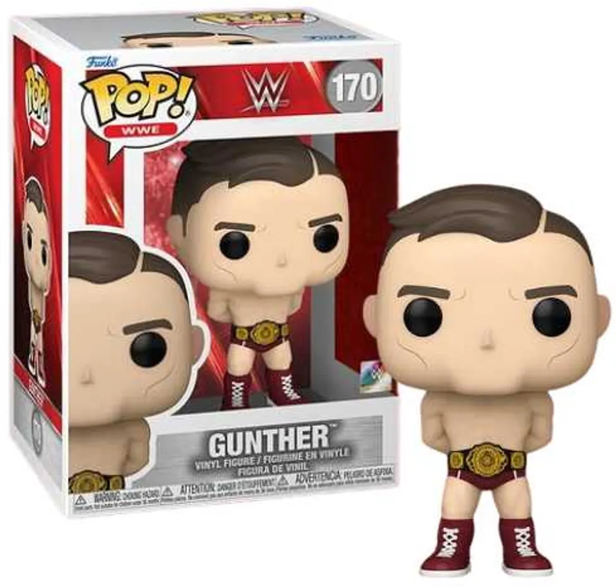 Funko Pop! WWE Gunther #170 - Multicolor