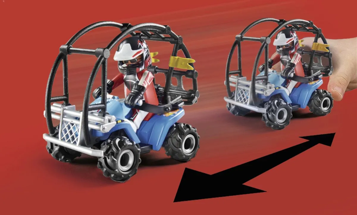 Playmobil Starterpack Stuntshow Quad 70820 - Multicolor