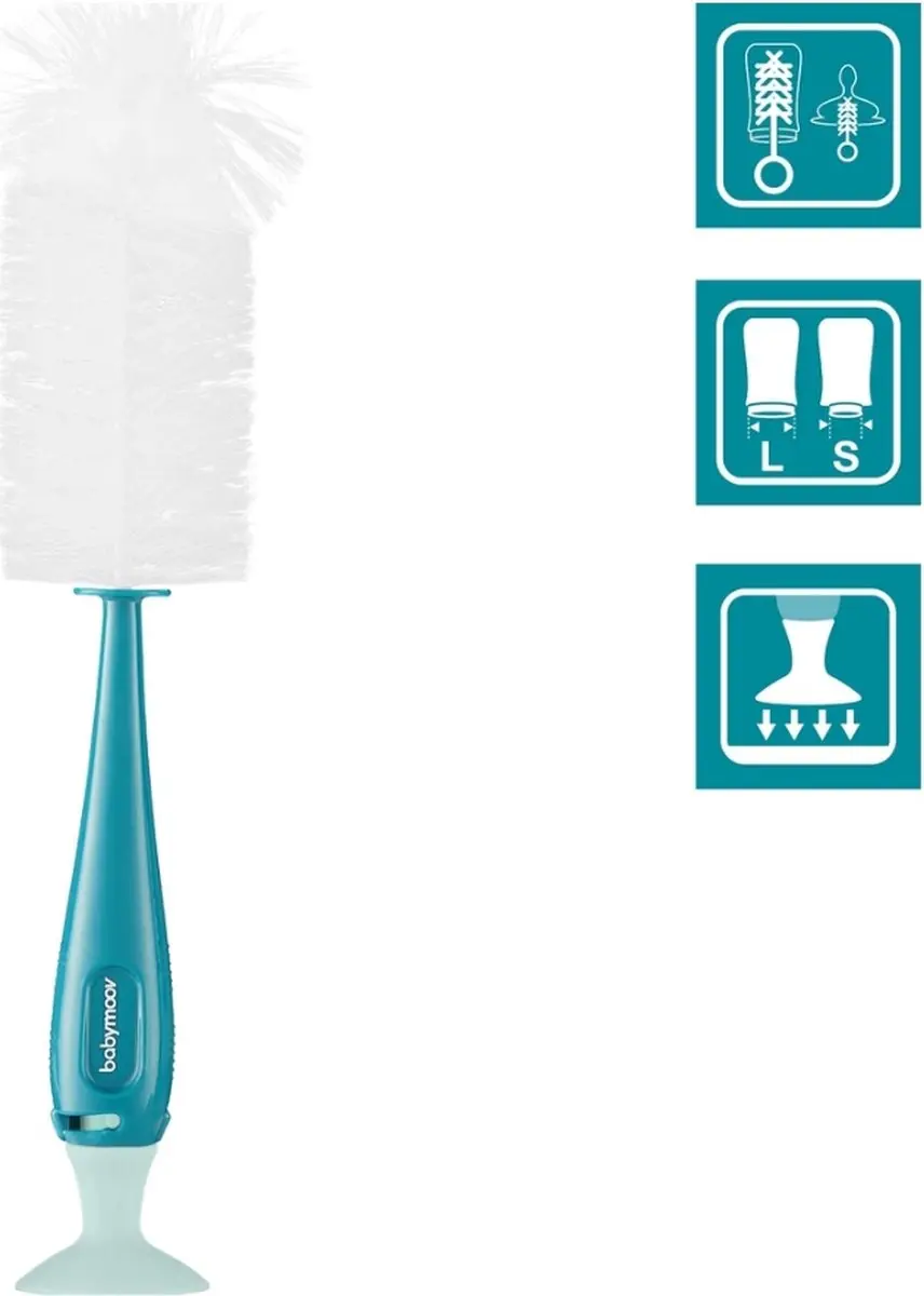Babymoov Flessenborstel 2-in-1 Groen