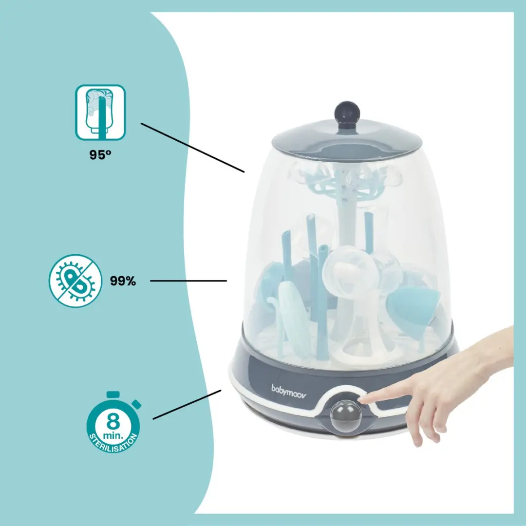 Babymoov Turbo Steam+ 2-in-1 Sterilisator