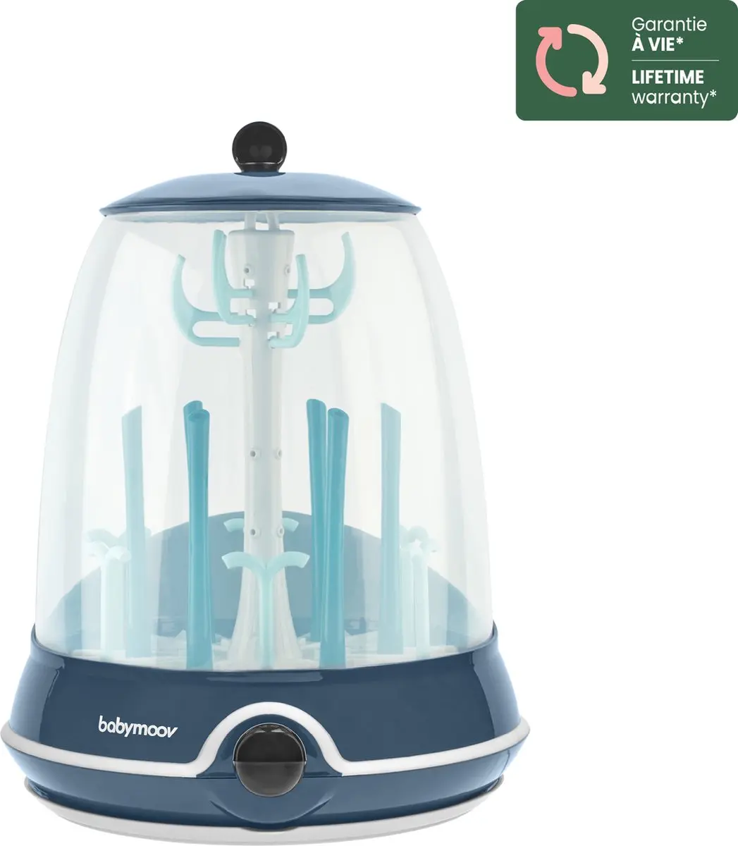 Babymoov Turbo Steam+ Sterilisator - Blauw - afbeelding 2 van 6