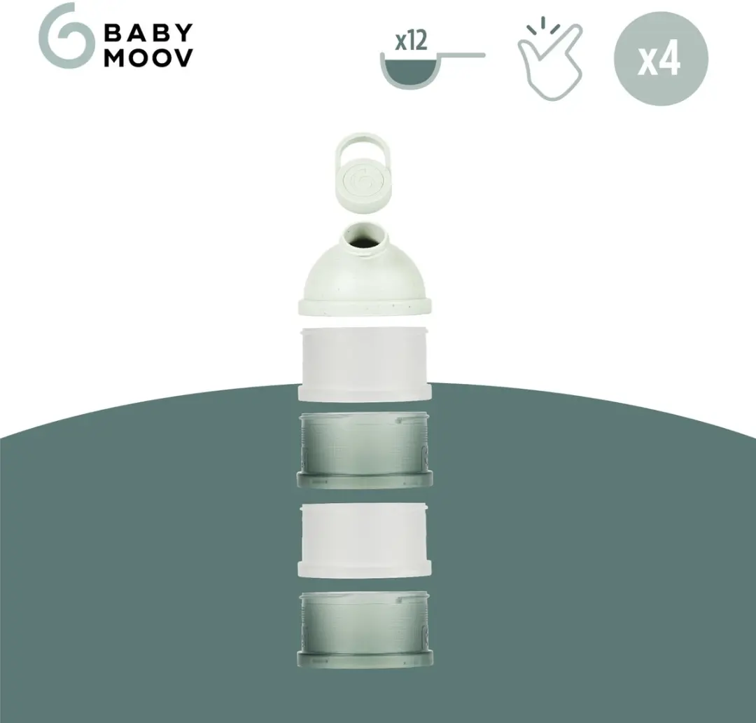 Babymoov Melkpoederdoos 12ml - Green Sage
