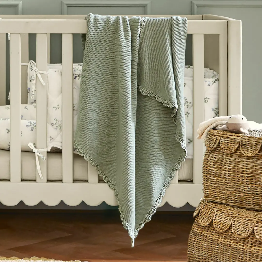 Loberon Nymariel Plaid - 1 Stuks - Groen