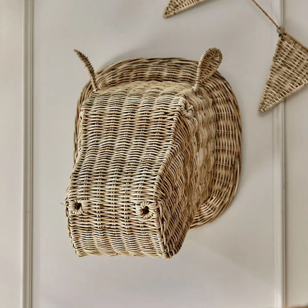 Loberon Wanddecoratie Wibbelu - Bruin