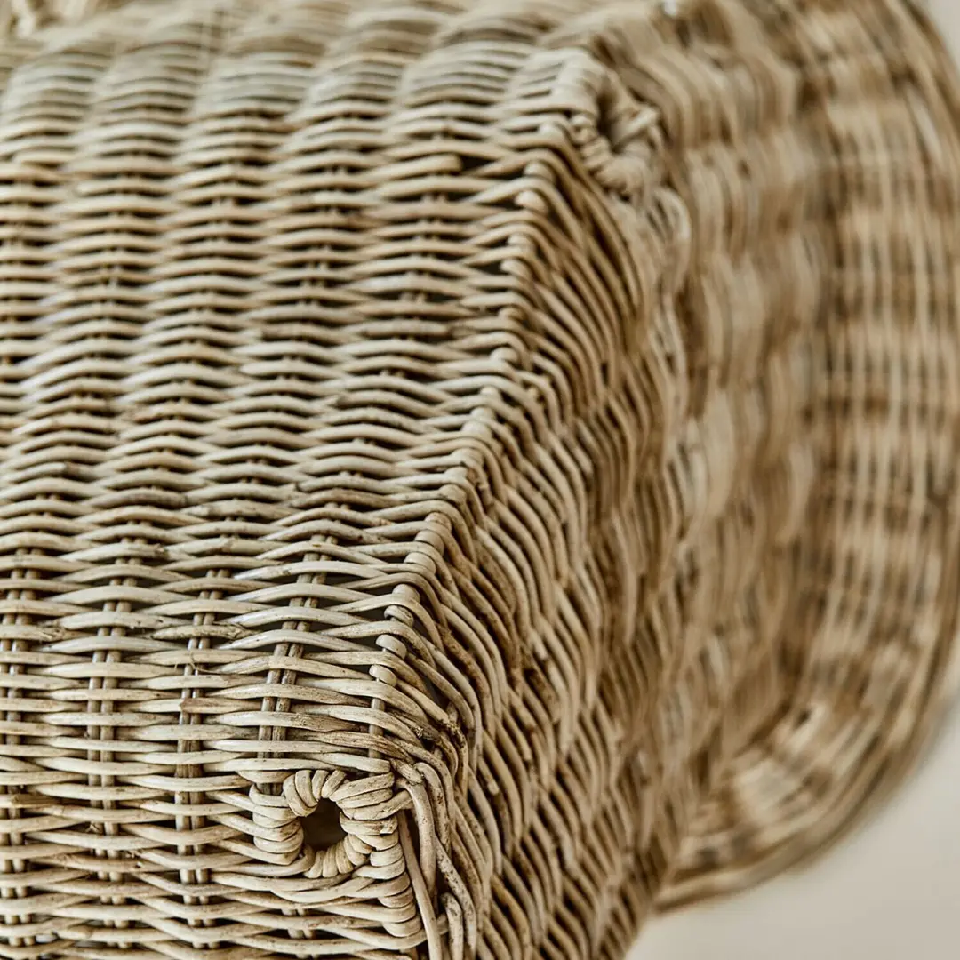 Loberon Wanddecoratie Wibbelu - Bruin