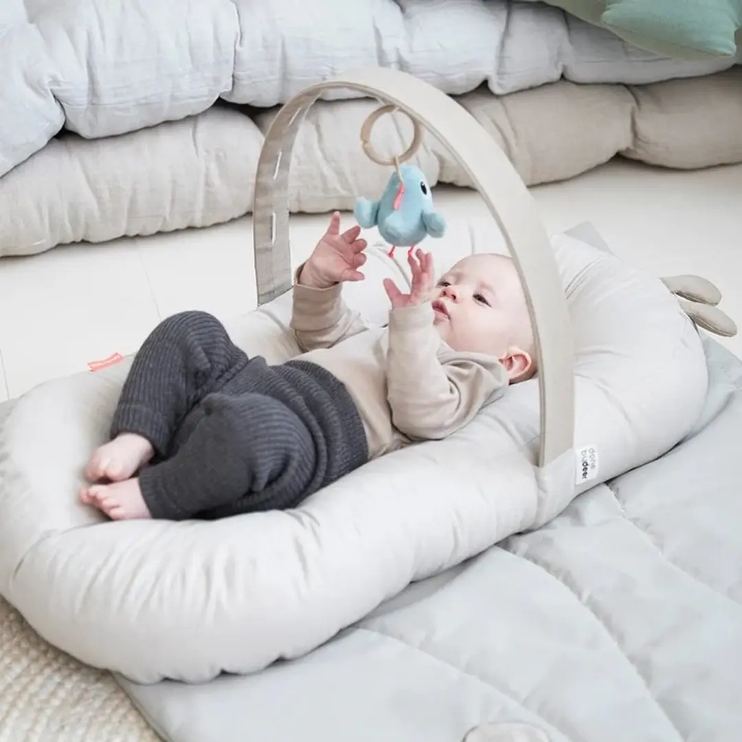 Done by Deer Cozy Raffi Babynestje - Beige - afbeelding 6 van 6