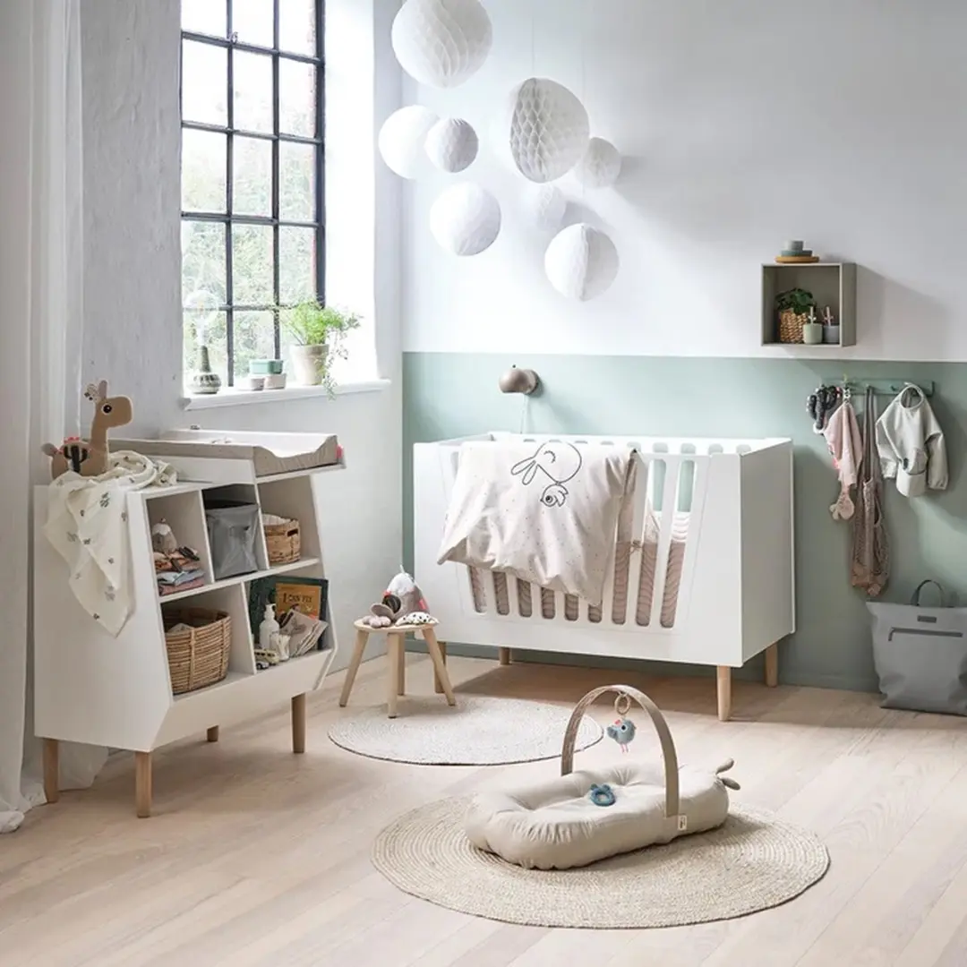 Done By Deer Cozy Raffi Babynestje - Blauw