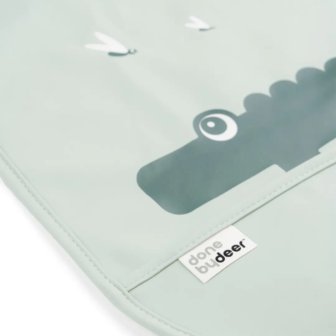 Done By Deer Slabbetjes - 2 Stuks Croco Green - afbeelding 5 van 6
