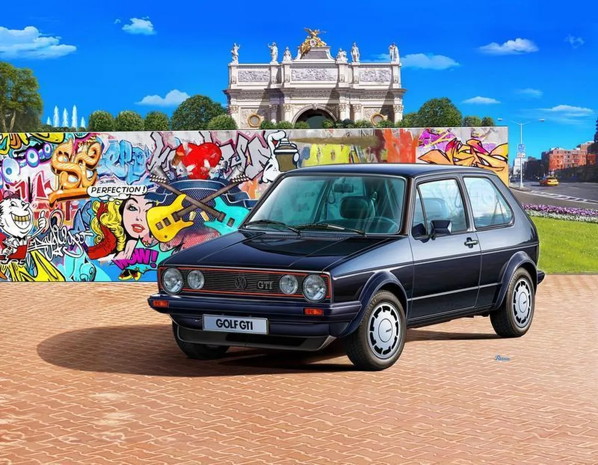 Revell VW Golf 1 GTI Pirelli 05694 Modelbouwpakket 1:24 - Multi