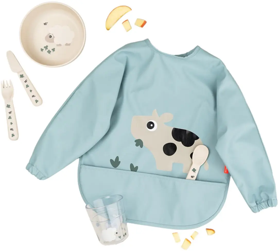 Done By Deer Tiny Farm Slab Met Mouw - Blauw
