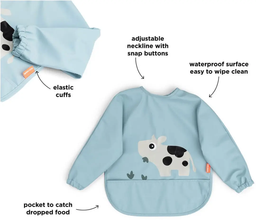 Done By Deer Tiny Farm Slab Met Mouw - Blauw