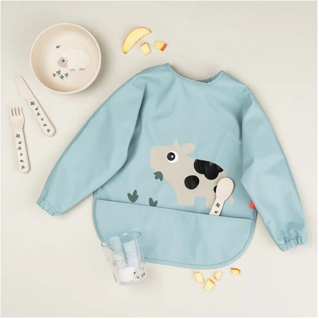 Done By Deer Tiny Farm Slab Met Mouw - Blauw