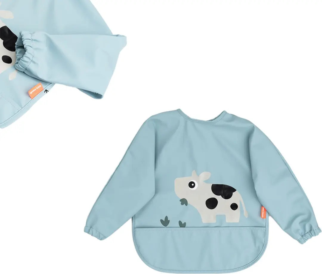 Done By Deer Tiny Farm Slab Met Mouw - Blauw - afbeelding 6 van 6