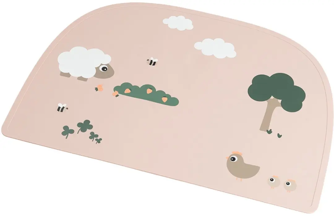 Done By Deer Tiny Farm Siliconen Placemat