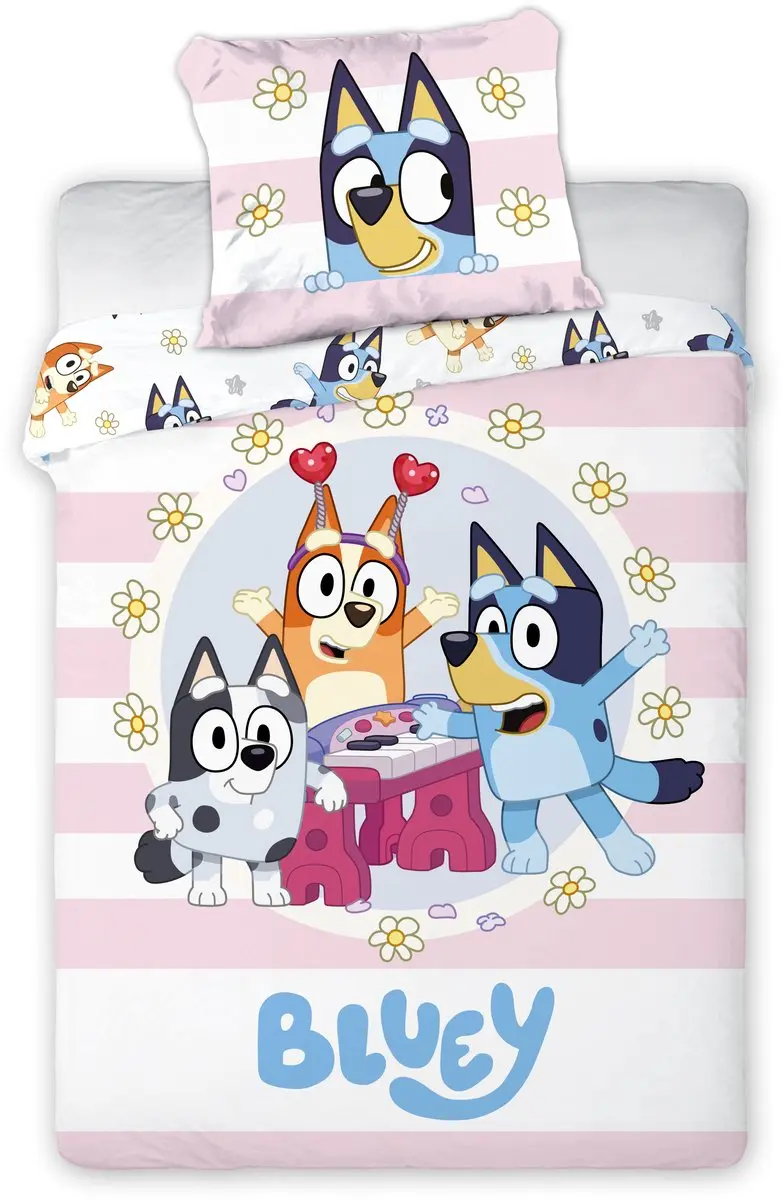 Bluey BABY / Peuter dekbedovertrek Cuddle