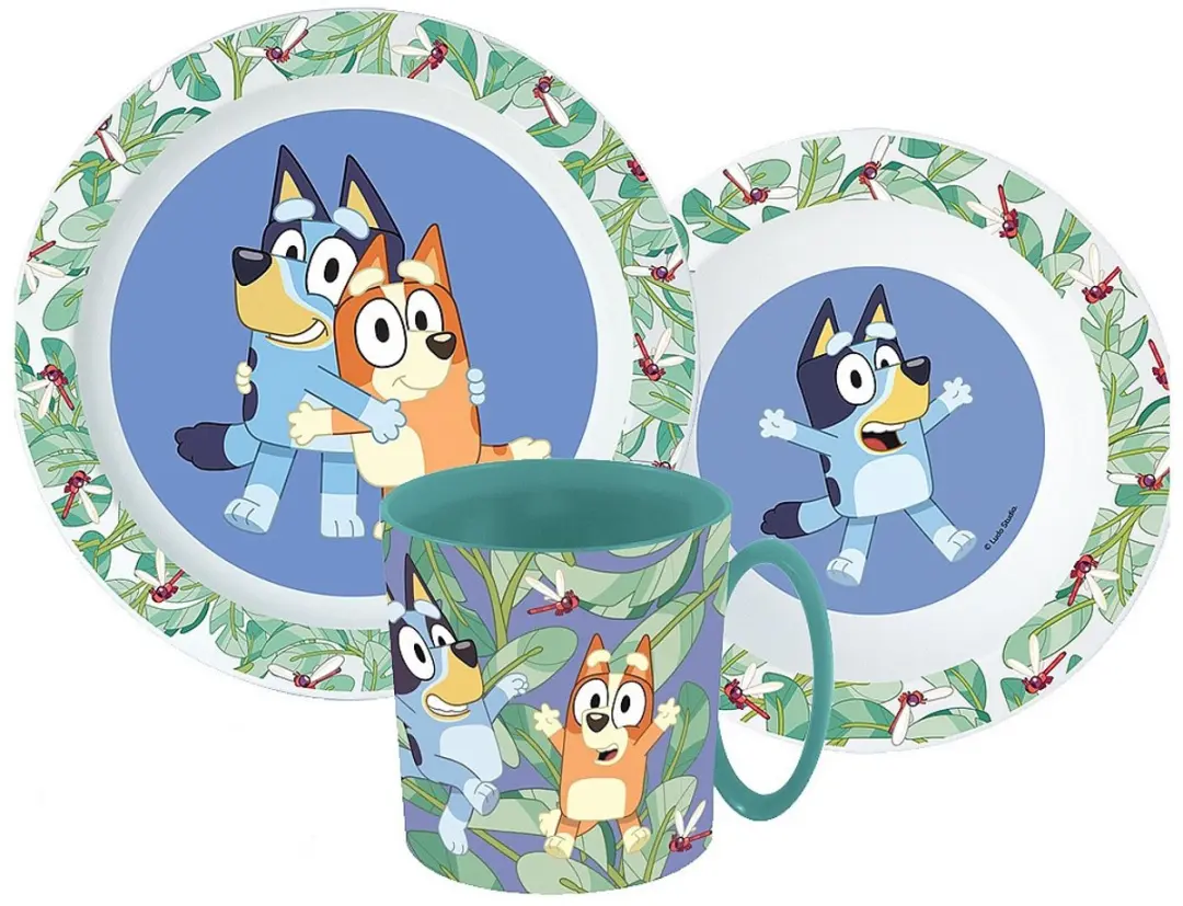 Bluey Serviesset