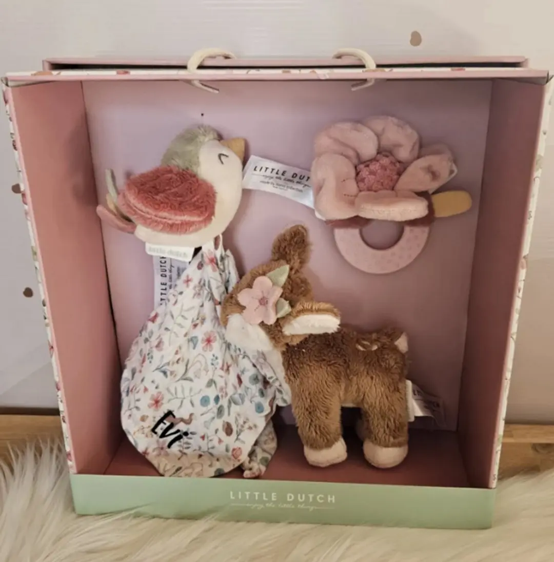 Little Dutch Giftset Fairy Garden gepersonaliseerd met naam kraamcadeau, geperso