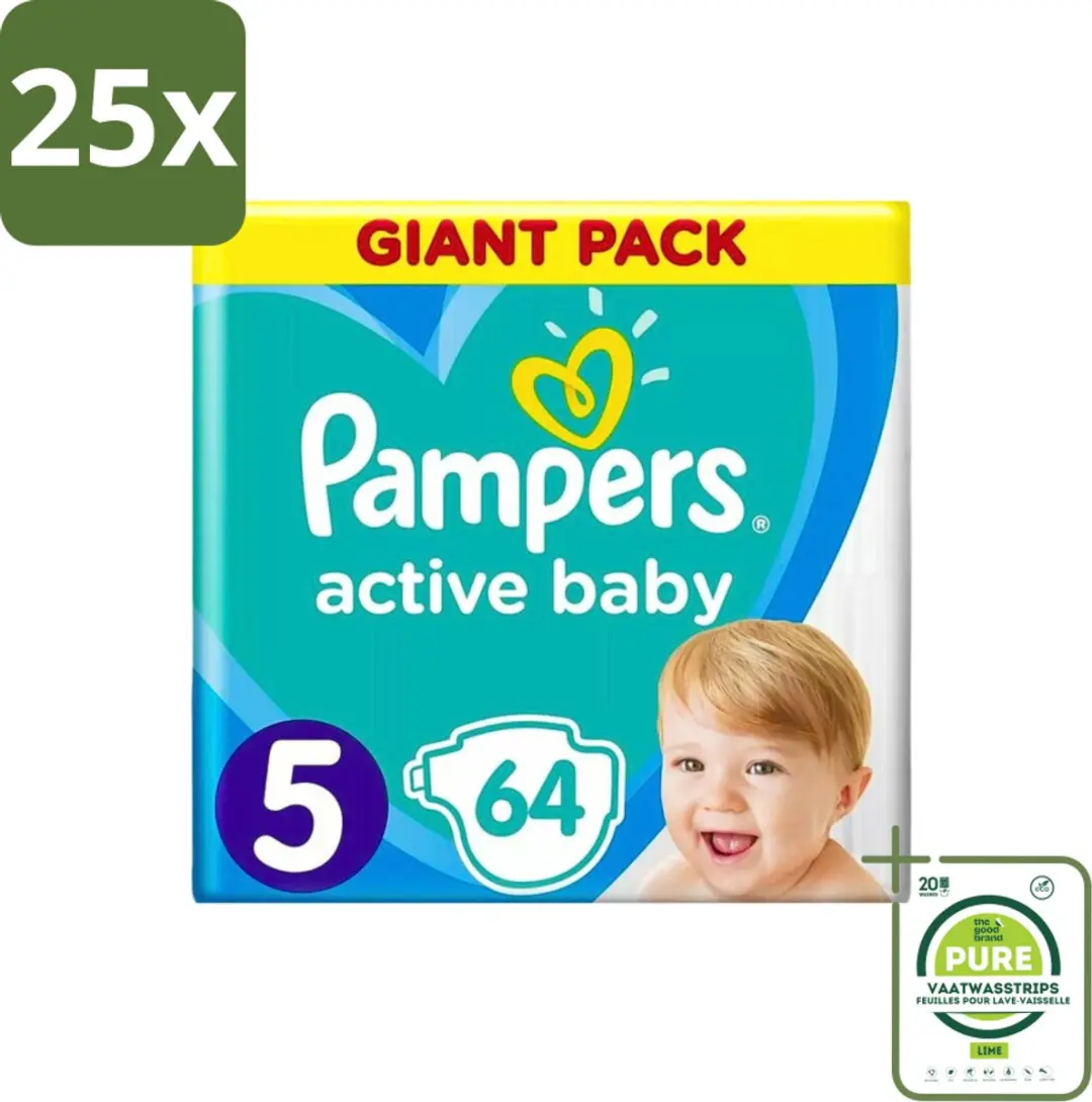 25 x Pampers