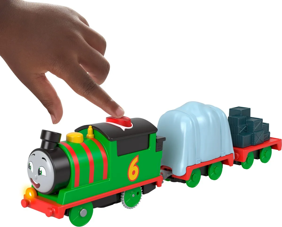 Fisher Price Thomas & Friends Talking Percy HWY32 - Speelgoedtrein - Meerkleurig