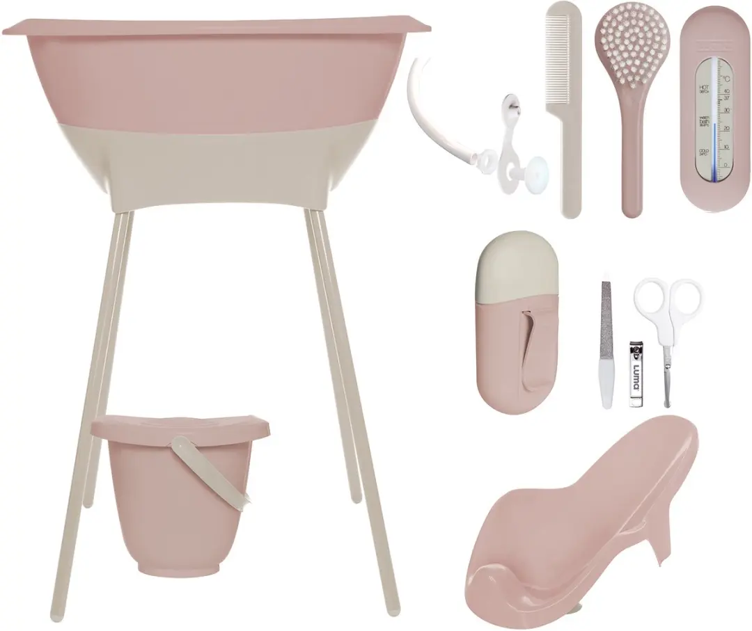 LUMA Blush Pink Bad- en Verzorgingsset