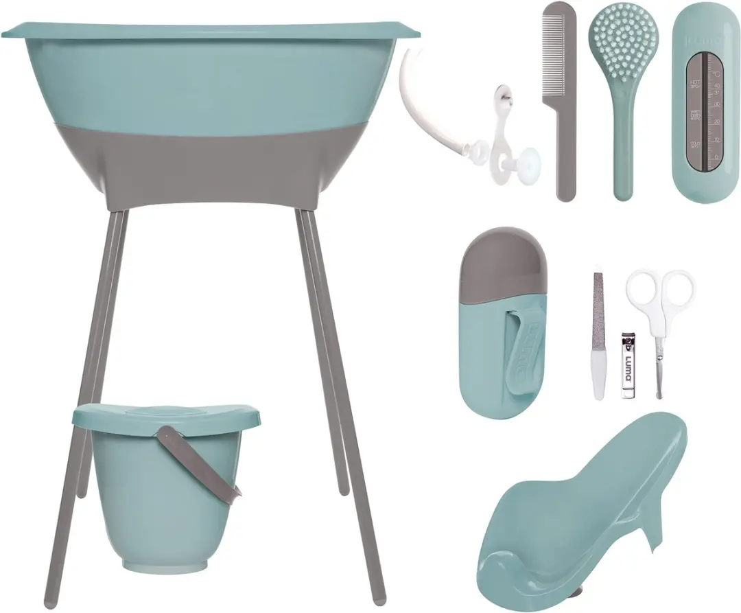 LUMA Ice Blue Babyverzorgingsset