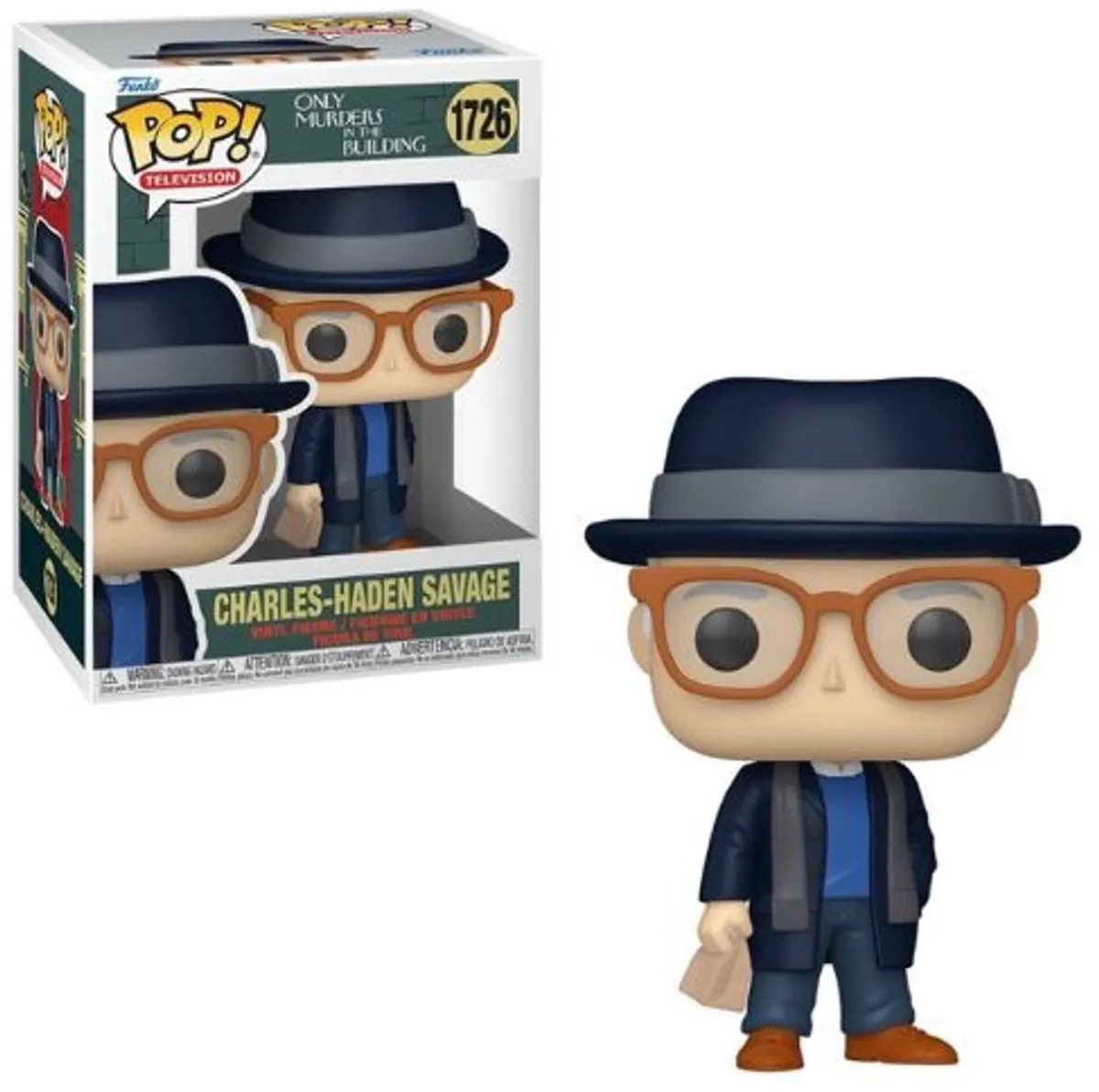 Funko Pop! Only Murders in the Building Charles-Haden Savage #1726 - Multicolor